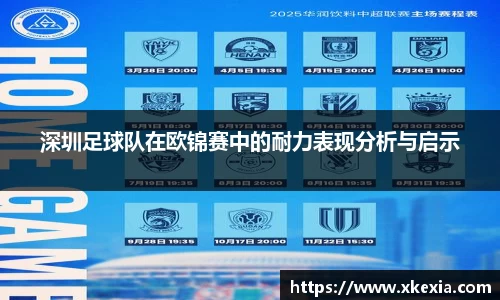 深圳足球队在欧锦赛中的耐力表现分析与启示